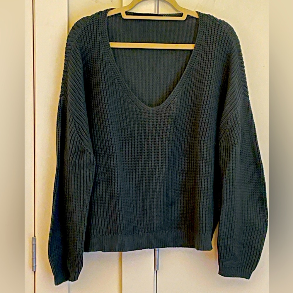 Jenni Kayne cropped cotton cabin sweater